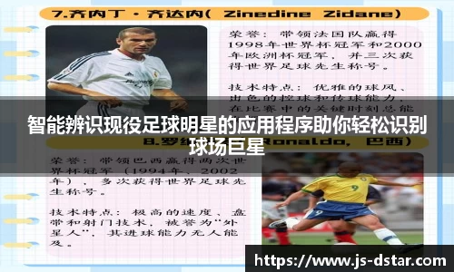 智能辨识现役足球明星的应用程序助你轻松识别球场巨星